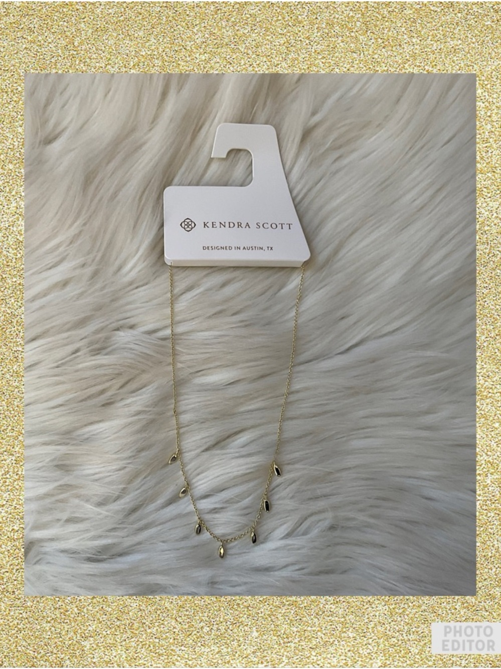 Kendra Scott Jaimee Strand Necklace - NWT - Goldtone